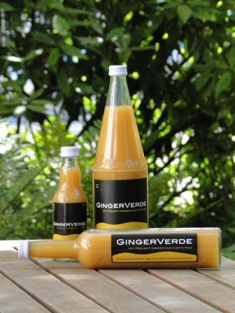 Leckerer und natürlicher Ingwer-Apfel-Saft: Ginger Verde