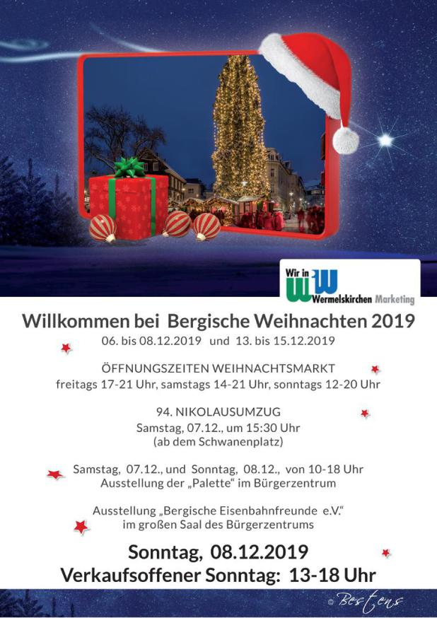 Bergische Weihnachten 2019